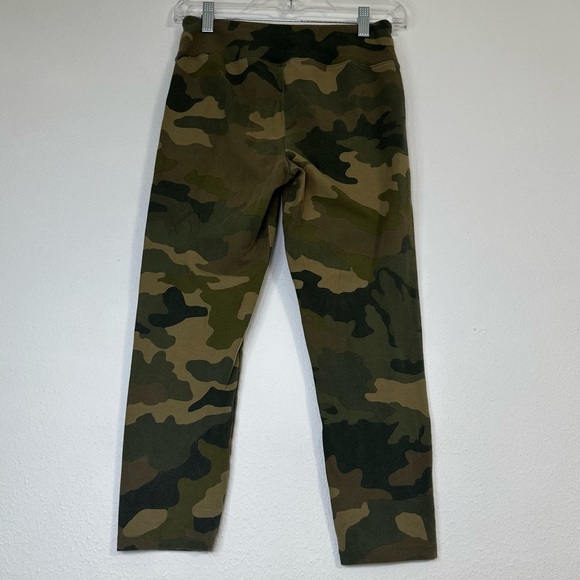 J. Crew Everyday Legging Green Camouflage Print Pull On Stretch - Picture 9 of 10